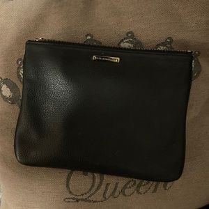 Rebecca Minkoff Authentic Leather Cosmetic Pouch